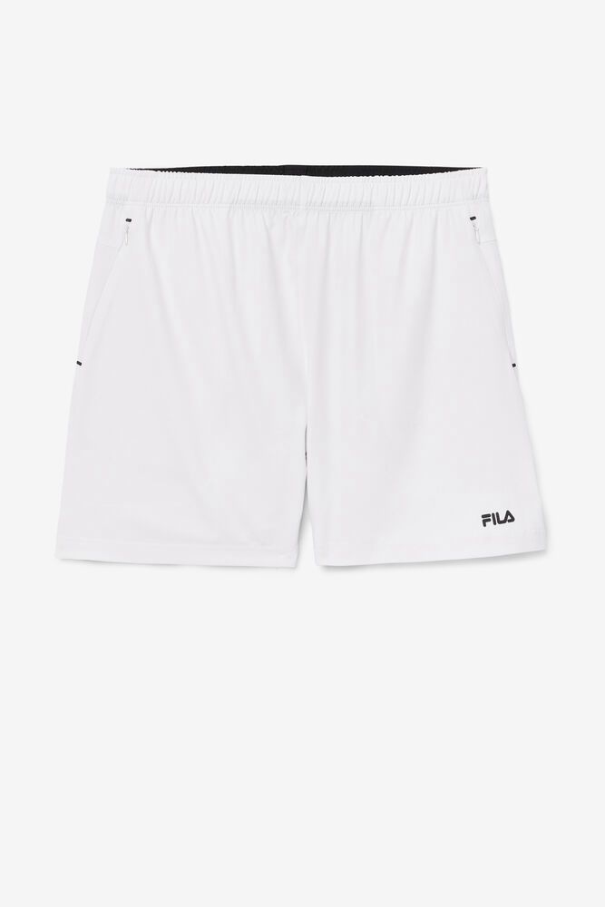 Fila Shorts Finula Mens White - India DOI-964051